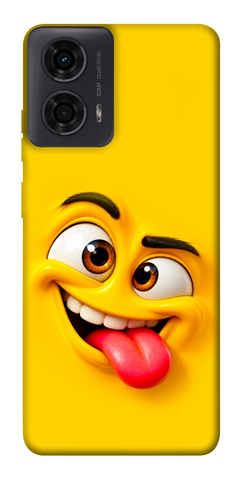Чехол Жовтий-хитрун для Motorola Moto G24