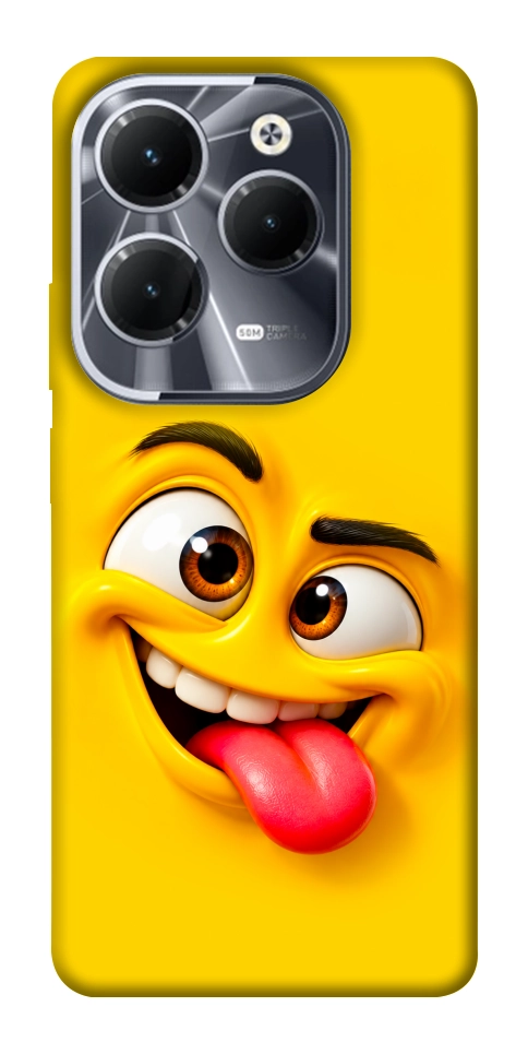 Чохол Жовтий-хитрун для Infinix Hot 40 Pro