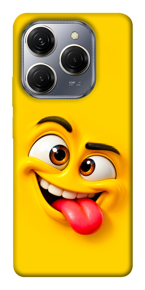Чохол Жовтий-хитрун для TECNO Spark 20 Pro