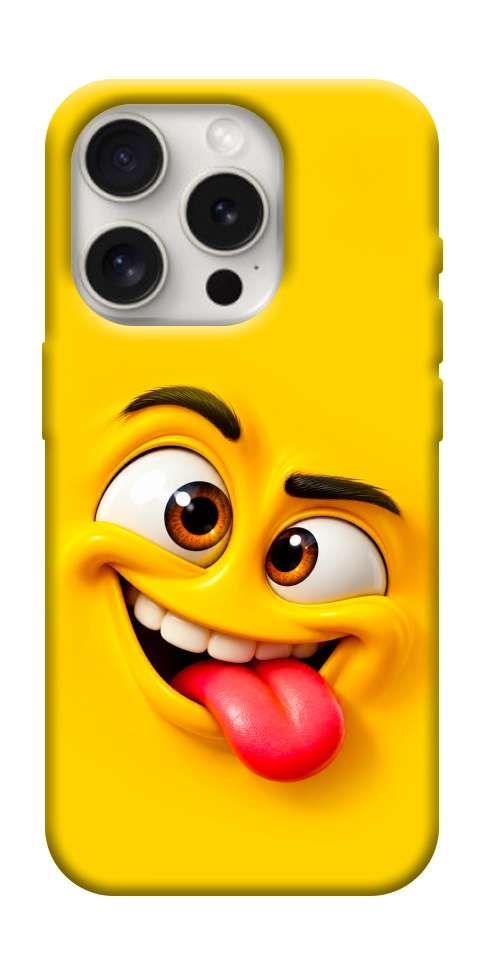 Чохол Жовтий-хитрун для iPhone 16 Pro