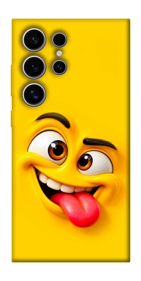 Чохол Жовтий-хитрун для Galaxy S25 Ultra