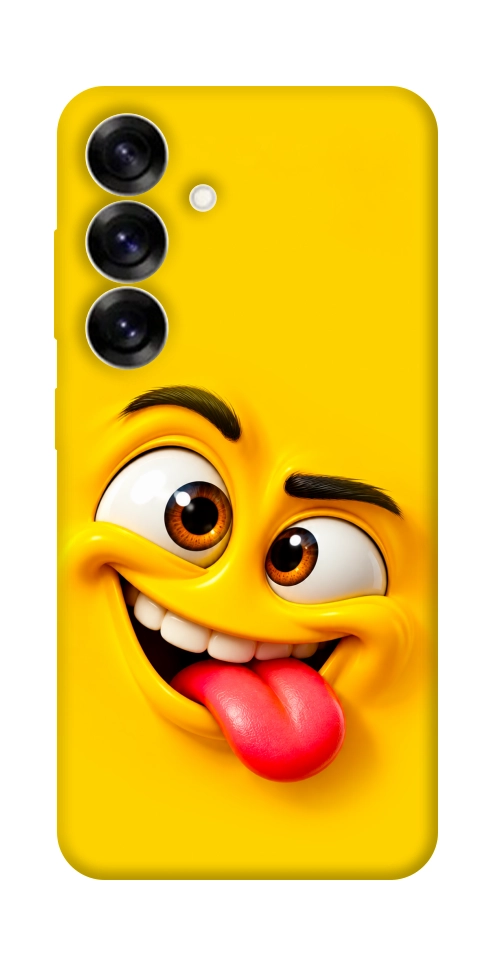 Чохол Жовтий-хитрун для Galaxy S25+