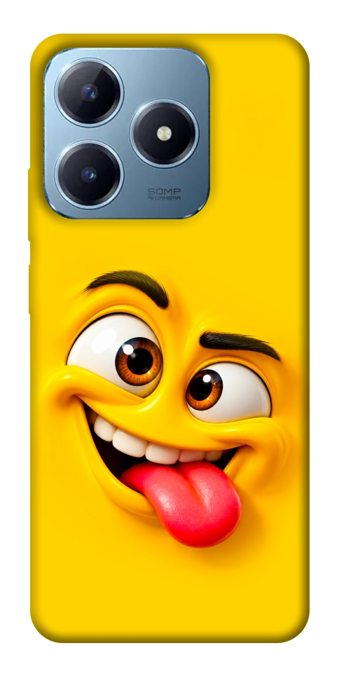 Чохол Жовтий-хитрун для Realme C63 4G