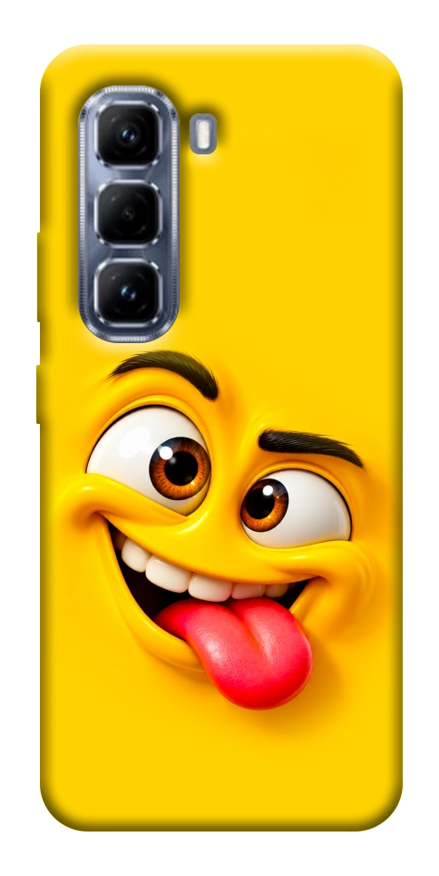 Чохол Жовтий-хитрун для Infinix Hot 50 Pro