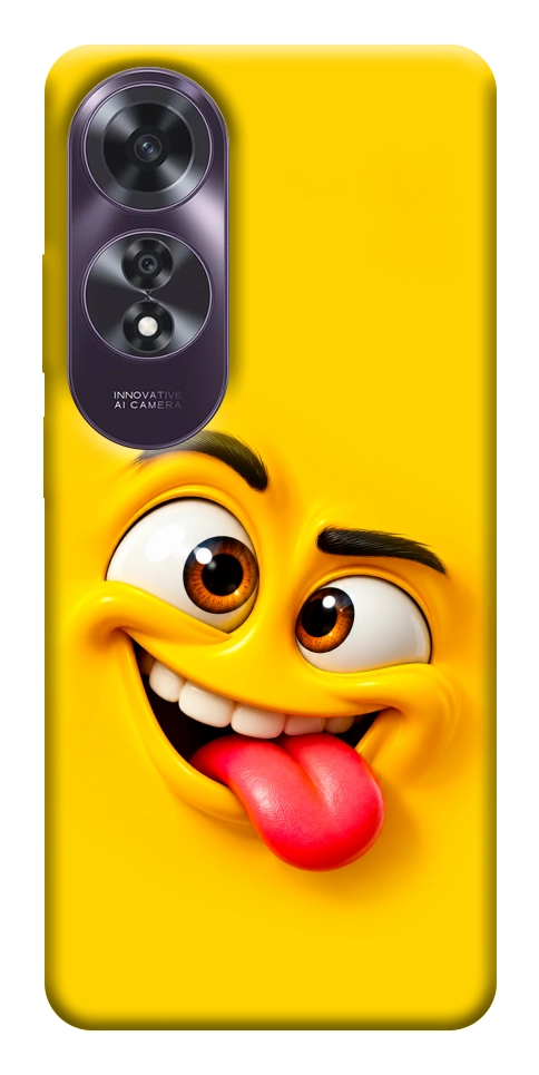 Чохол Жовтий-хитрун для Oppo A60 4G