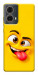 Чохол Жовтий-хитрун для Motorola Moto G85