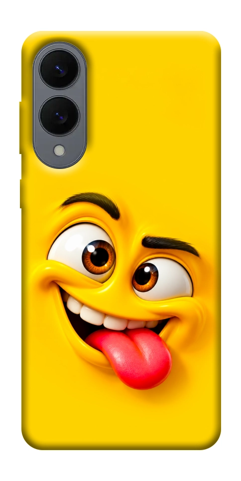 Чохол Жовтий-хитрун для Galaxy S25 Edge