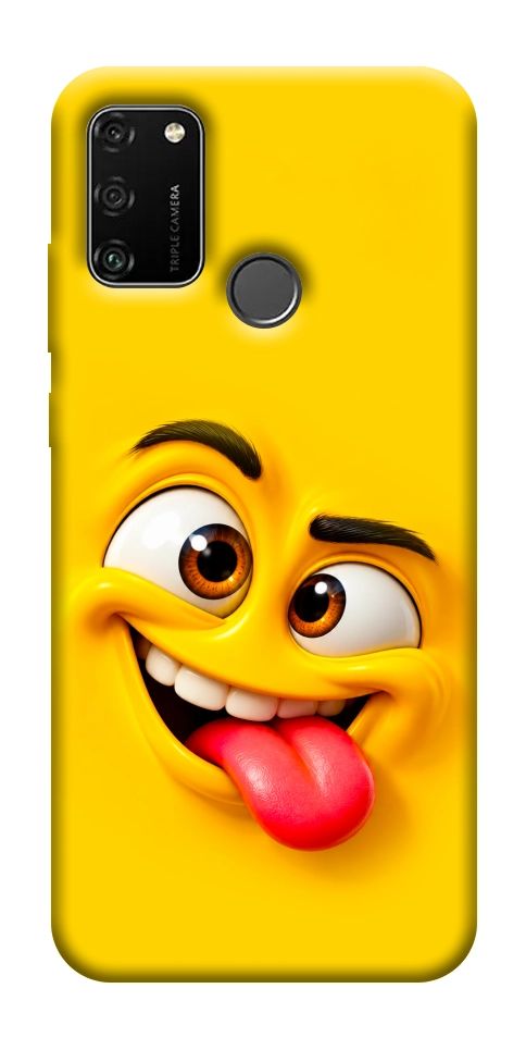 Чохол Жовтий-хитрун для Huawei Honor 9A