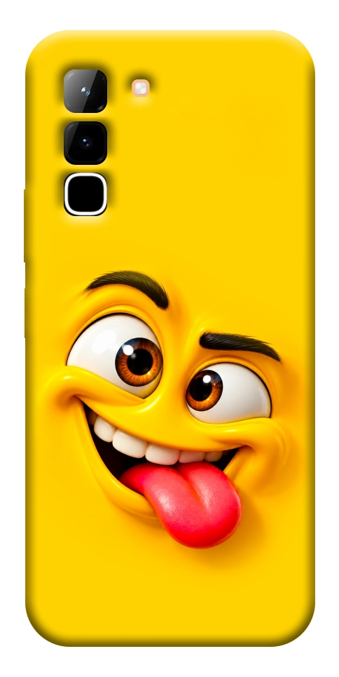 Чохол Жовтий-хитрун для Infinix Hot 70