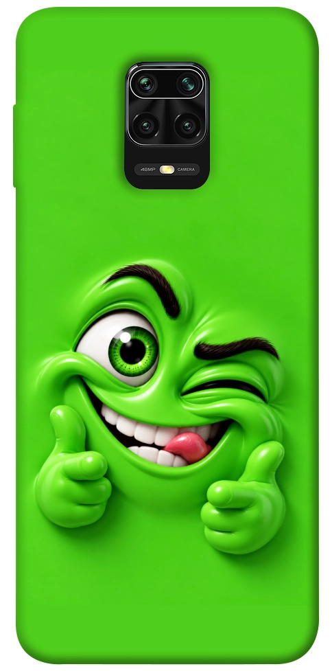 Чохол Зелений-приколіст для Xiaomi Redmi Note 9 Pro