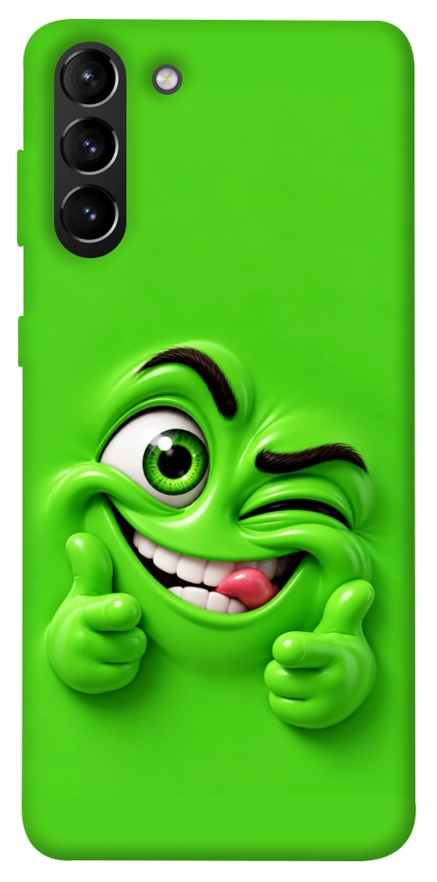 Чехол Зелений-приколіст для Galaxy S21+