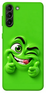 Чехол Зелений-приколіст для Galaxy S21+