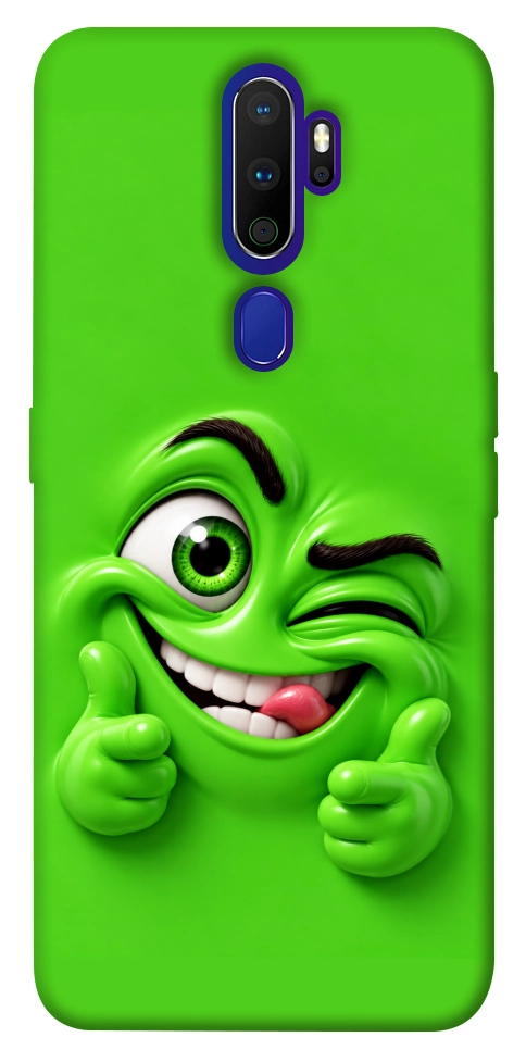 Чохол Зелений-приколіст для Oppo A9 (2020)