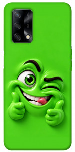 Чохол Зелений-приколіст для Oppo A74 4G
