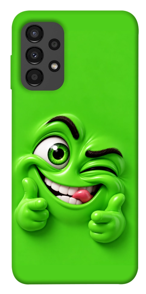 Чехол Зелений-приколіст для Galaxy A13 4G