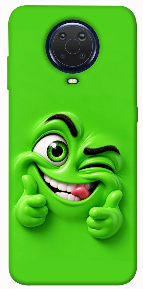 Чохол Зелений-приколіст для Nokia G20