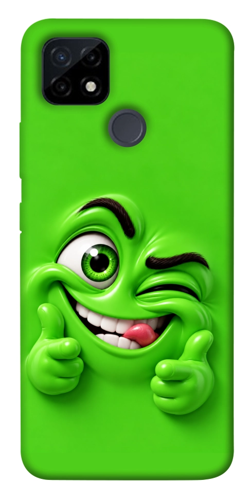 Чехол Зелений-приколіст для Realme C25Y
