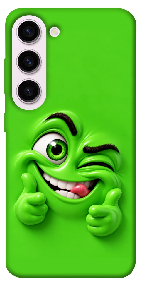 Чохол Зелений-приколіст для Galaxy S23+