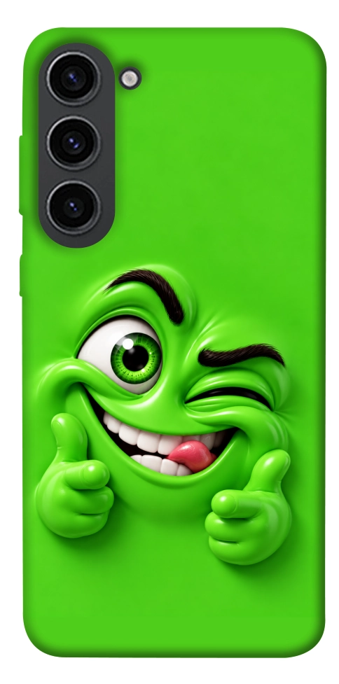 Чехол Зелений-приколіст для Galaxy S23