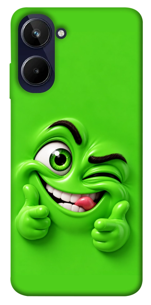 Чохол Зелений-приколіст для Realme 10 4G