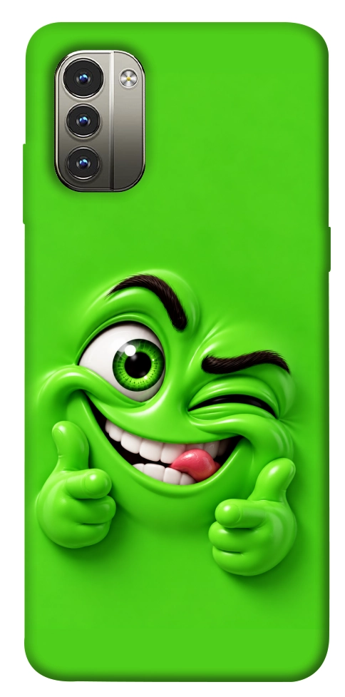 Чехол Зелений-приколіст для Nokia G11