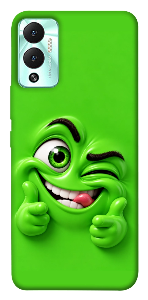 Чохол Зелений-приколіст для Infinix Hot 12 Play