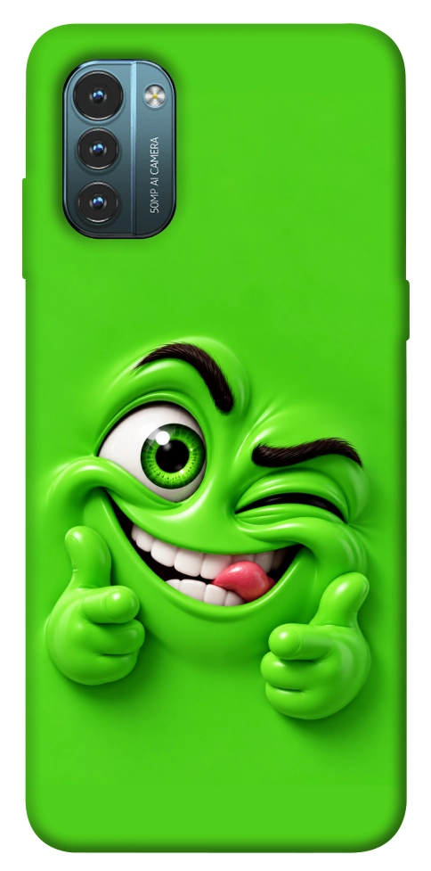 Чохол Зелений-приколіст для Nokia G21
