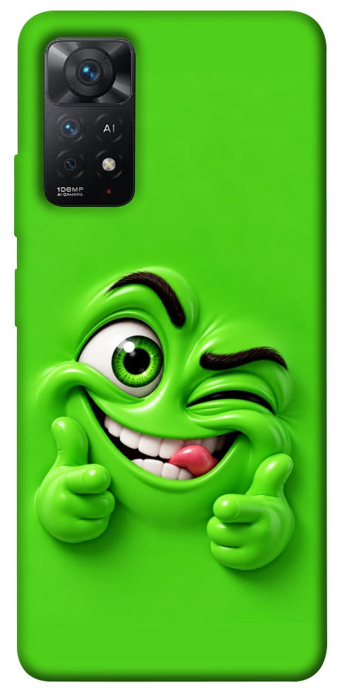 Чохол Зелений-приколіст для Xiaomi Redmi Note 12 Pro
