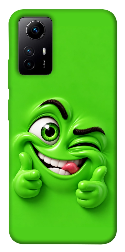 Чохол Зелений-приколіст для Xiaomi Redmi Note 12S
