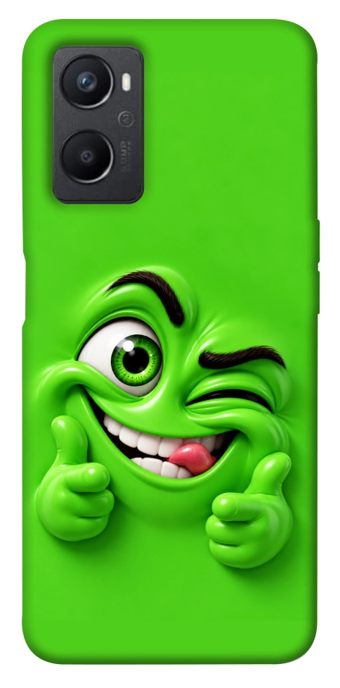 Чохол Зелений-приколіст для Oppo A36