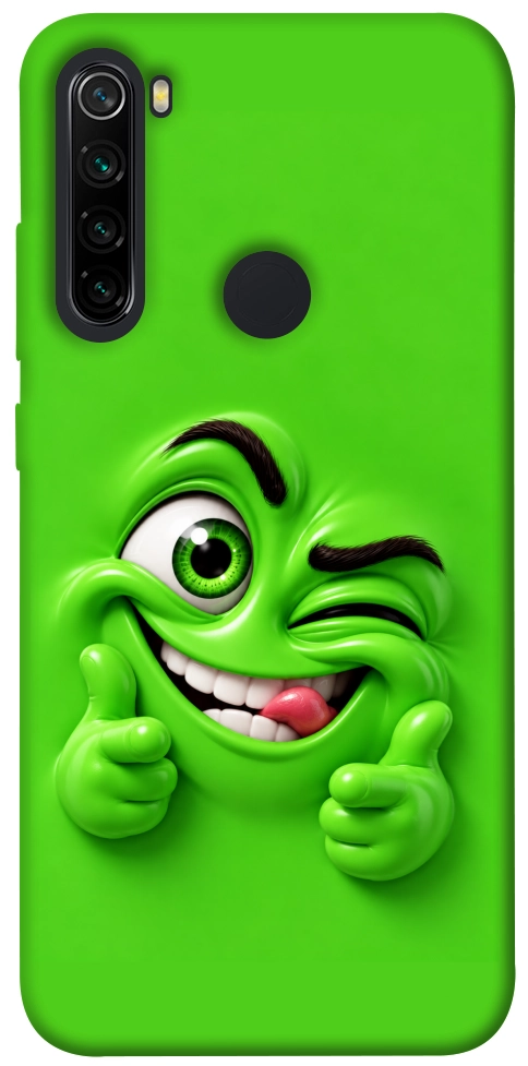 Чохол Зелений-приколіст для Xiaomi Redmi Note 8 2021