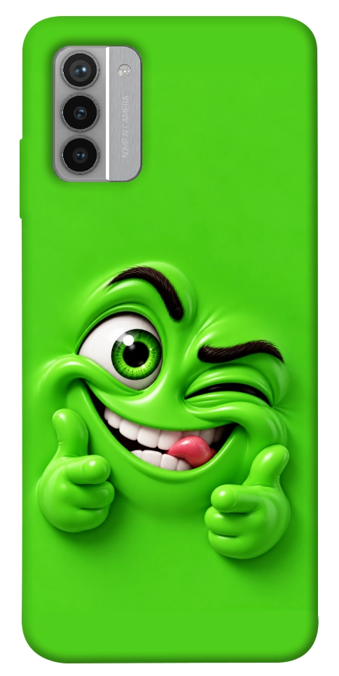 Чохол Зелений-приколіст для Nokia G42