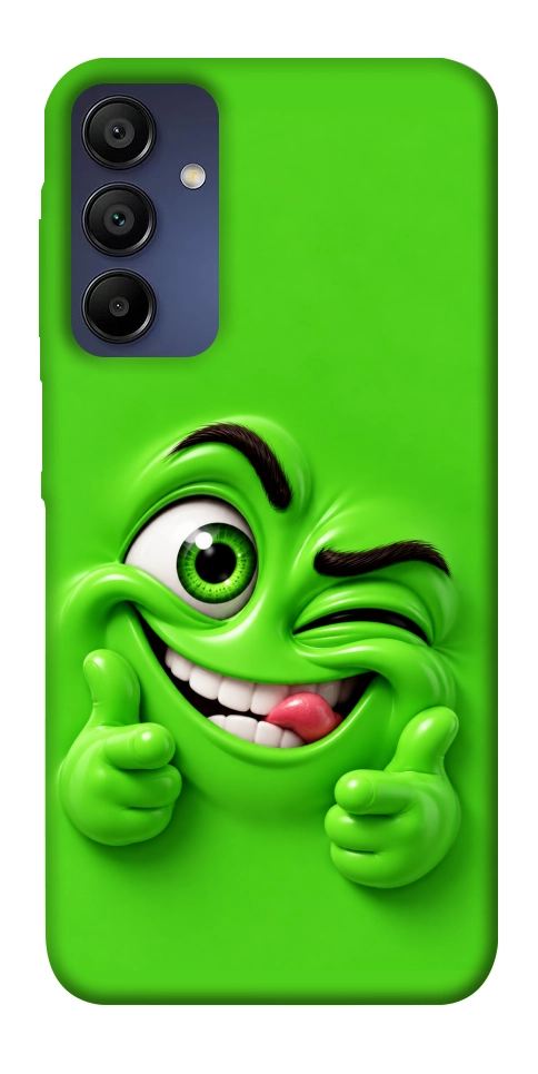 Чехол Зелений-приколіст для Galaxy A15