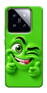 Чехол Зелений-приколіст для Xiaomi 14 Pro