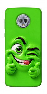 Чохол Зелений-приколіст для Motorola Moto G6 Plus