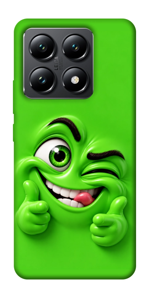 Чохол Зелений-приколіст для Xiaomi 14T