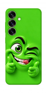 Чехол Зелений-приколіст для Galaxy S25