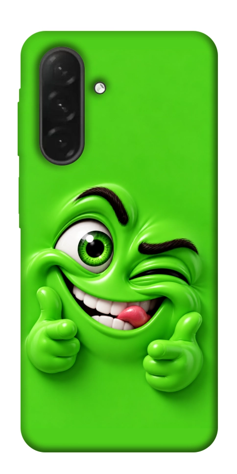 Чохол Зелений-приколіст для Galaxy A26 5G