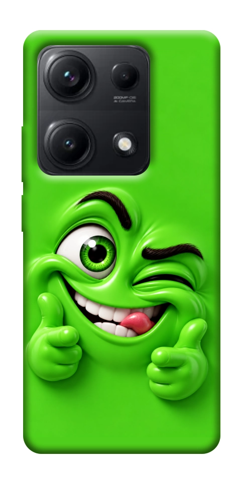 Чехол Зелений-приколіст для Xiaomi Redmi Note 14S