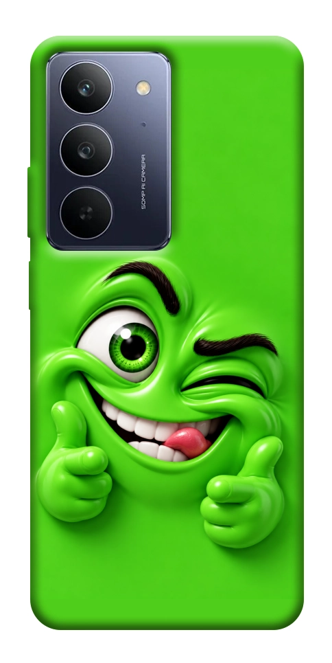 Чехол Зелений-приколіст для Realme C75x