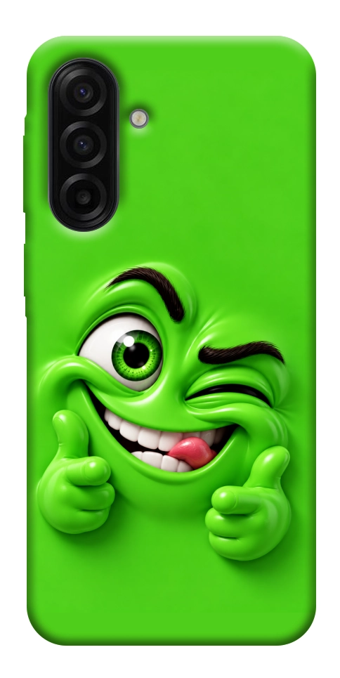 Чехол Зелений-приколіст для Galaxy A17 5G