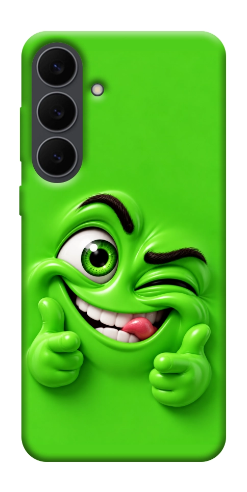 Чохол Зелений-приколіст для Galaxy S25 FE