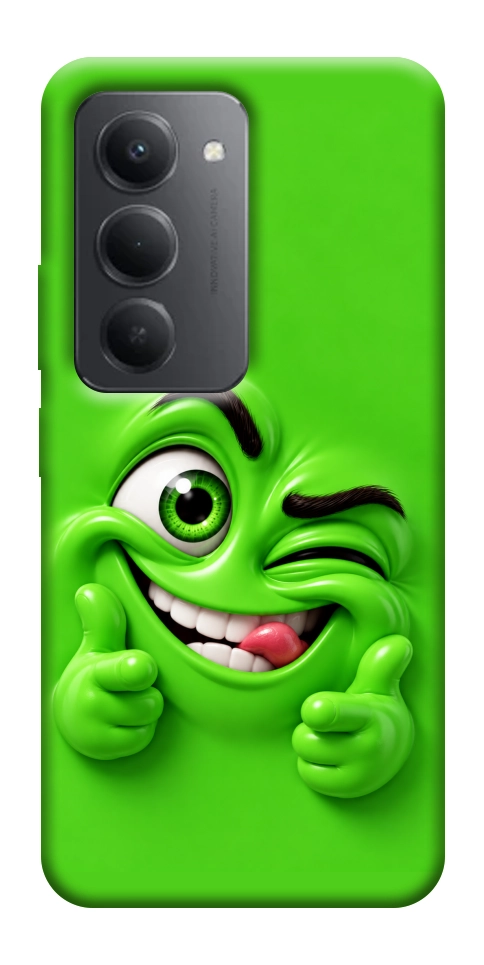 Чохол Зелений-приколіст для Xiaomi Redmi 15 (Global)