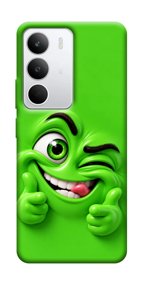 Чохол Зелений-приколіст для Realme C71