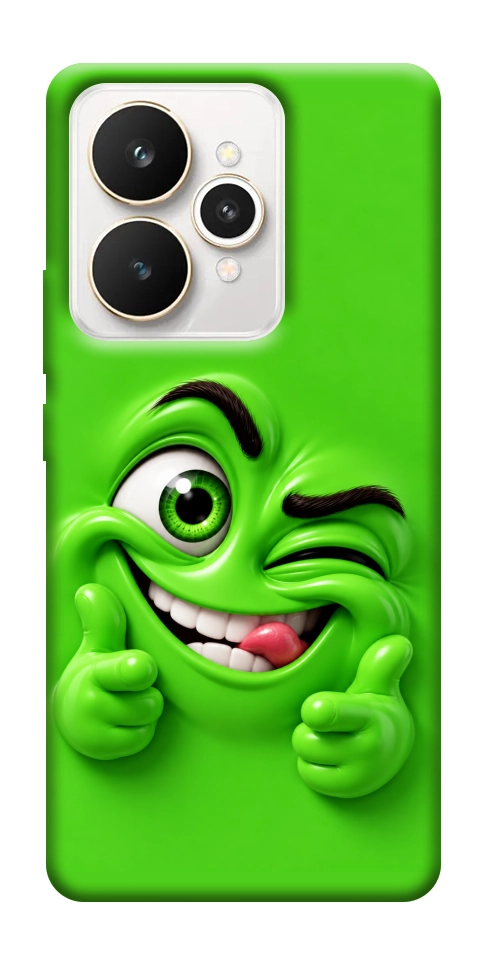Чехол Зелений-приколіст для Realme 15