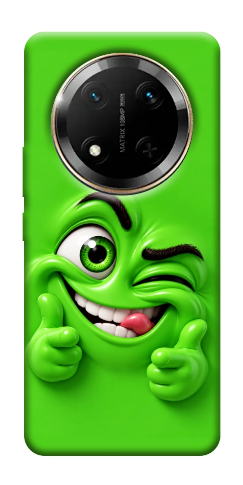 Чехол Зелений-приколіст для Huawei Honor X9c