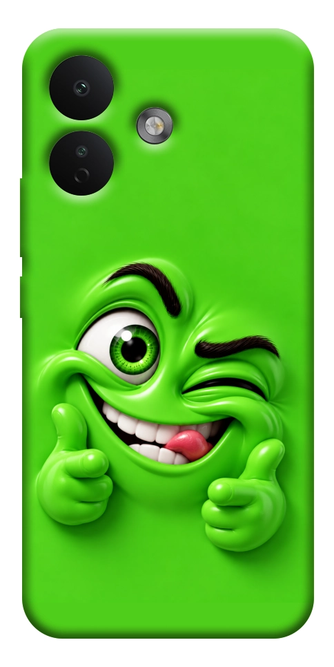 Чохол Зелений-приколіст для Xiaomi Redmi Note 17 Pro