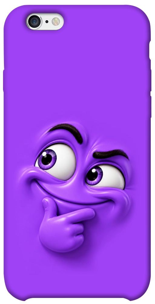 Чехол Фіолетовий-хитрун для iPhone 6