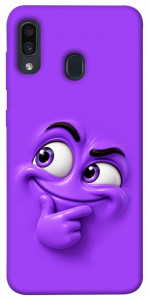 Чехол Фіолетовий-хитрун для Samsung Galaxy A30