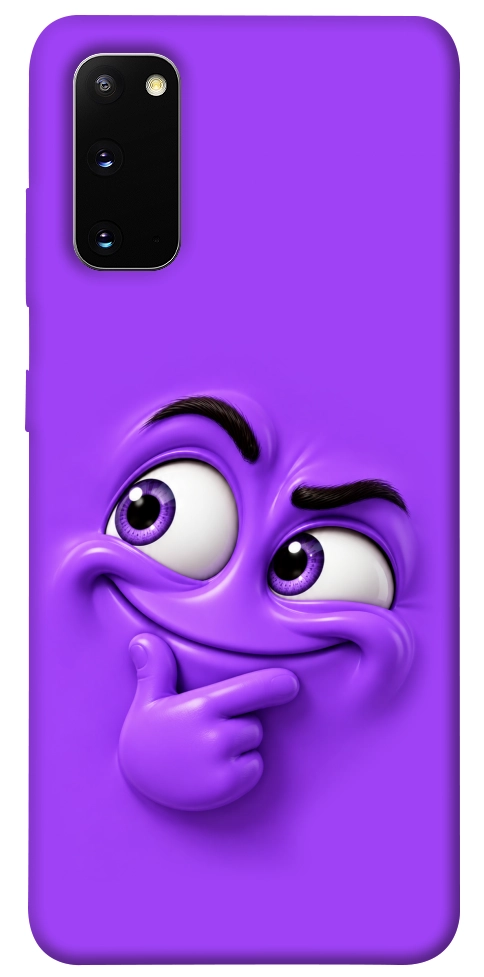 Чохол Фіолетовий-хитрун для Galaxy S20 (2020)